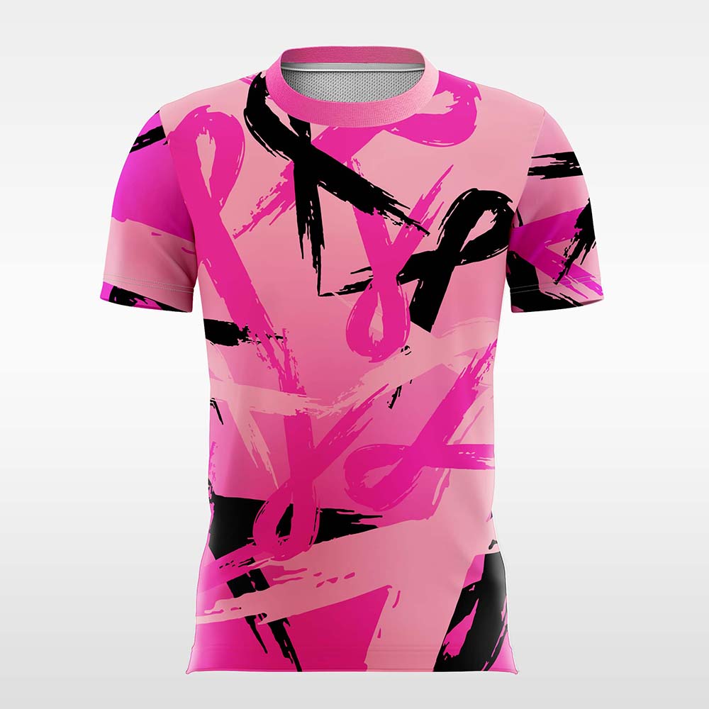 Flowers-Birds-Customized Men's Sublimated Football Jersey