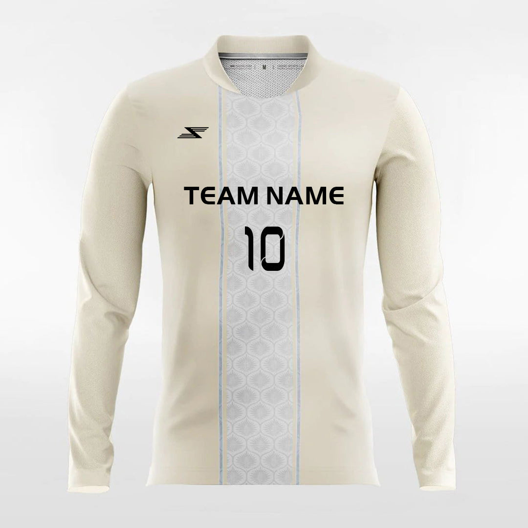Apollo - Customized Men's Sublimated Long Sleeve Football Jersey