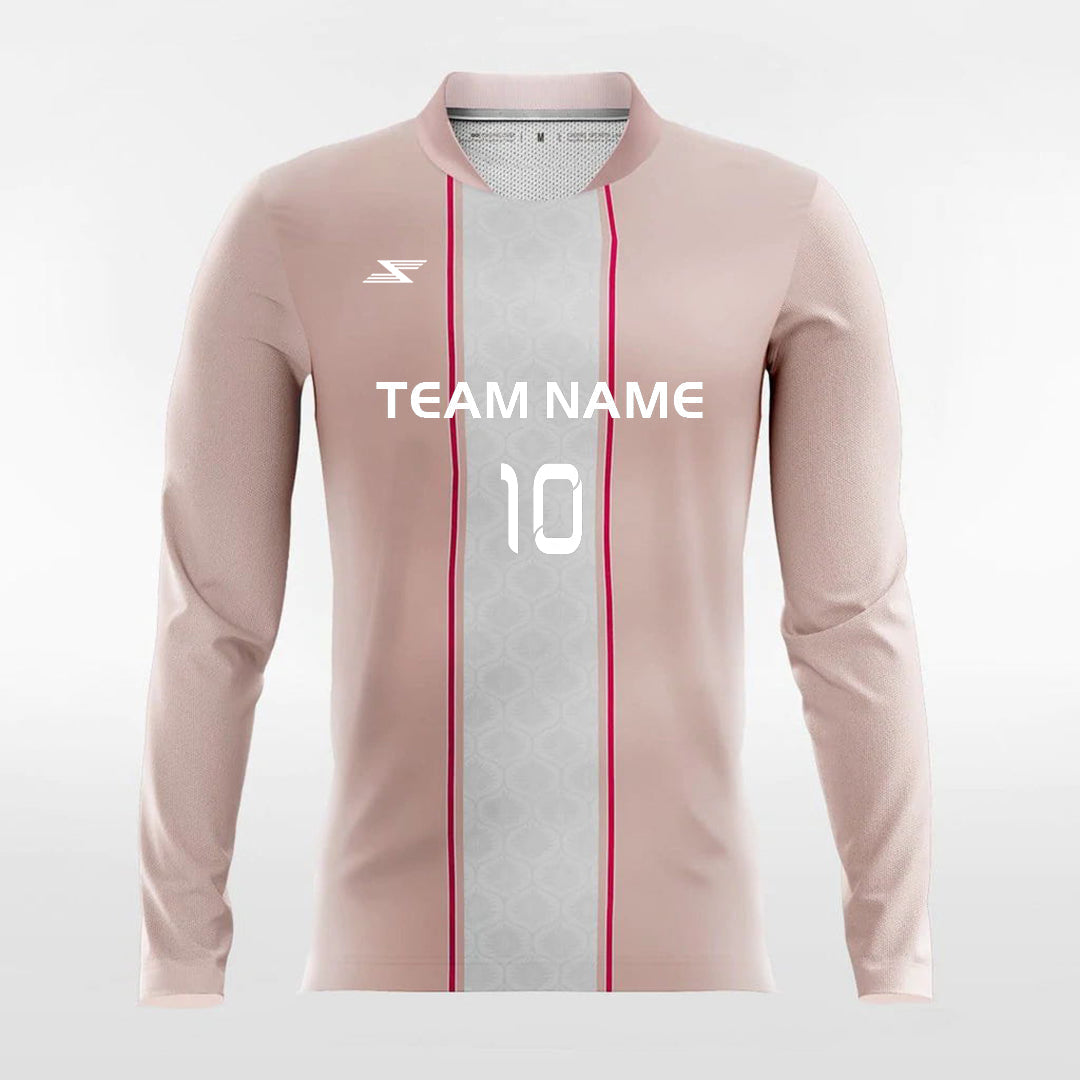 Apollo - Customized Men's Sublimated Long Sleeve Football Jersey