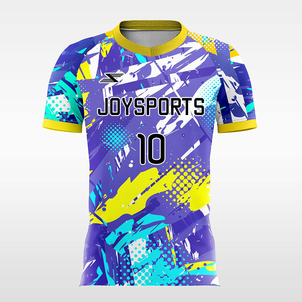 Moonlight-Heart-Customized Men's Sublimated Football Jersey