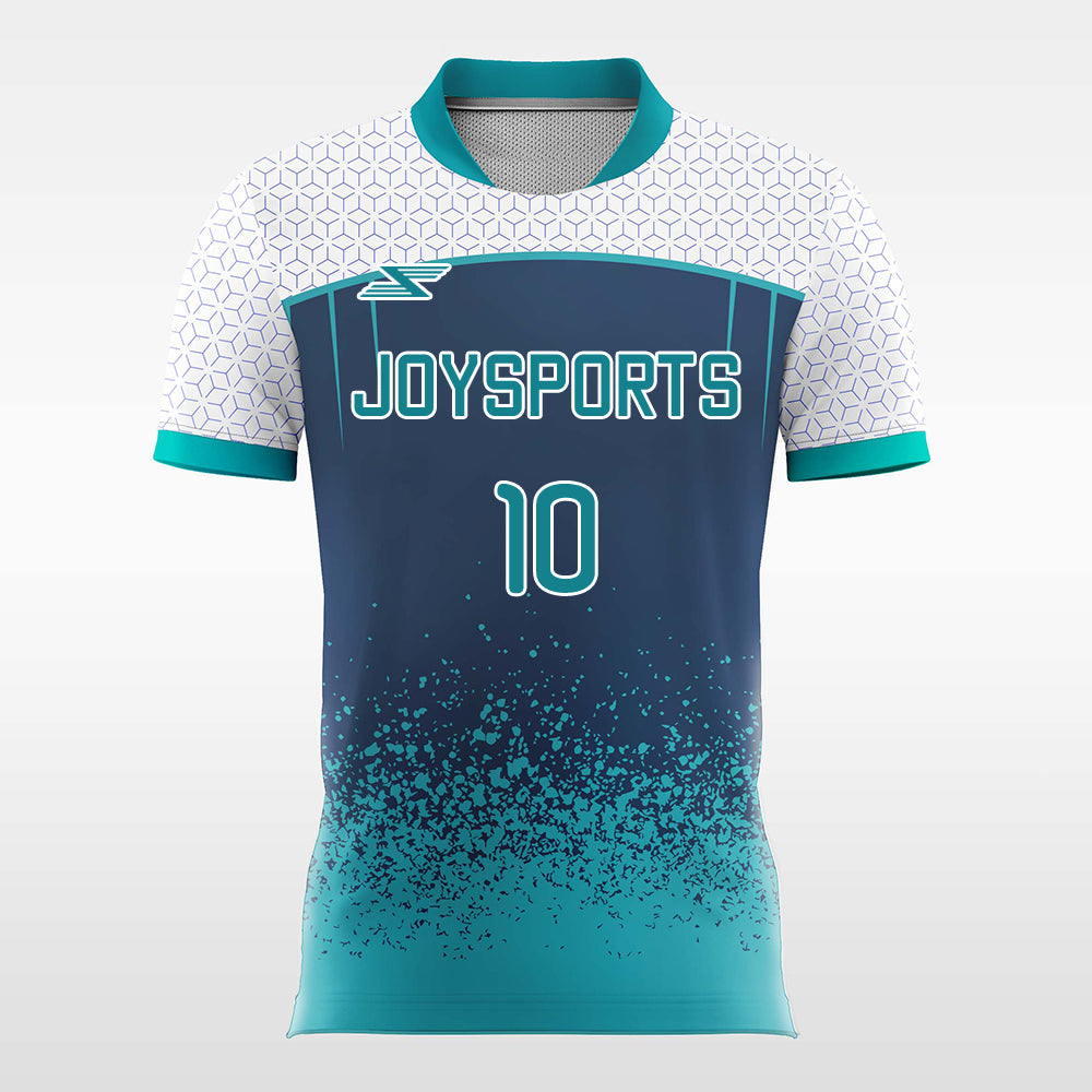 Spring-Rains-Customized Men's Sublimated Football Jersey