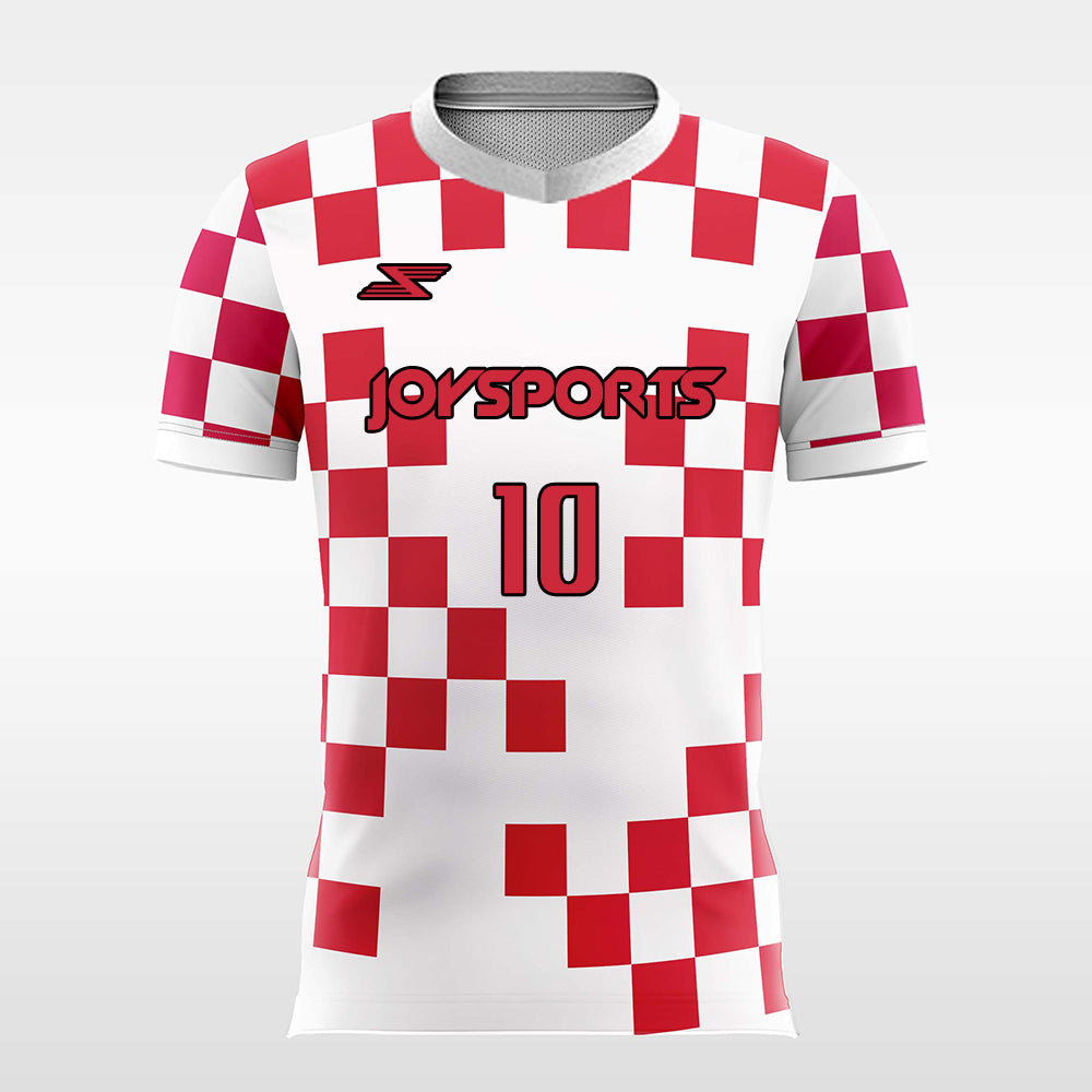 Redgrid-Customized Men's Sublimated Football Jersey