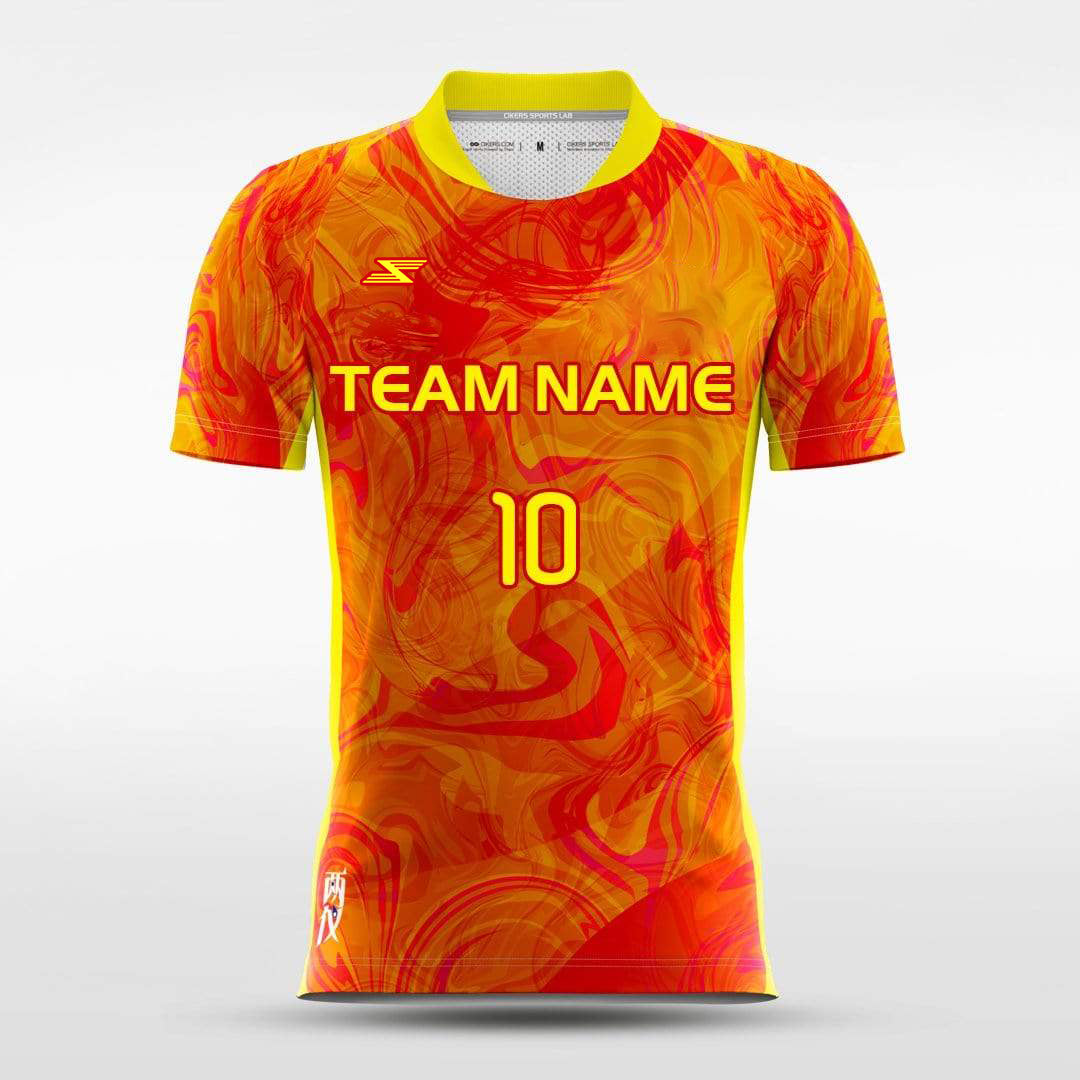 YIN AND YANG - Customized Men's Sublimated Football Jersey