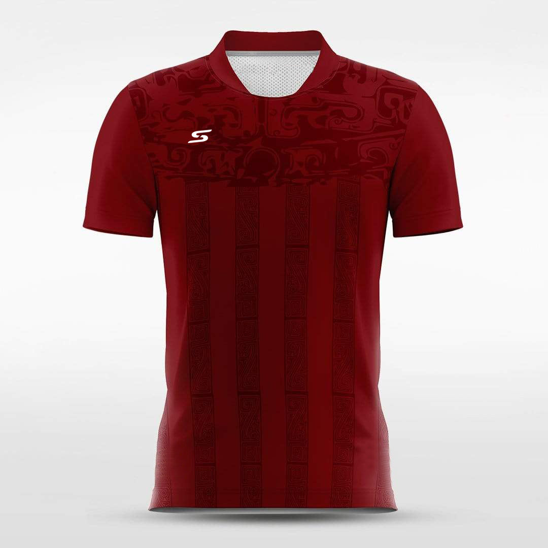 Silk-Road-Men’s Sublimated Football Jersey