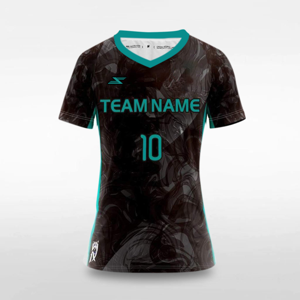 Yin and Yang - Customized Women's Sublimated Football Jersey