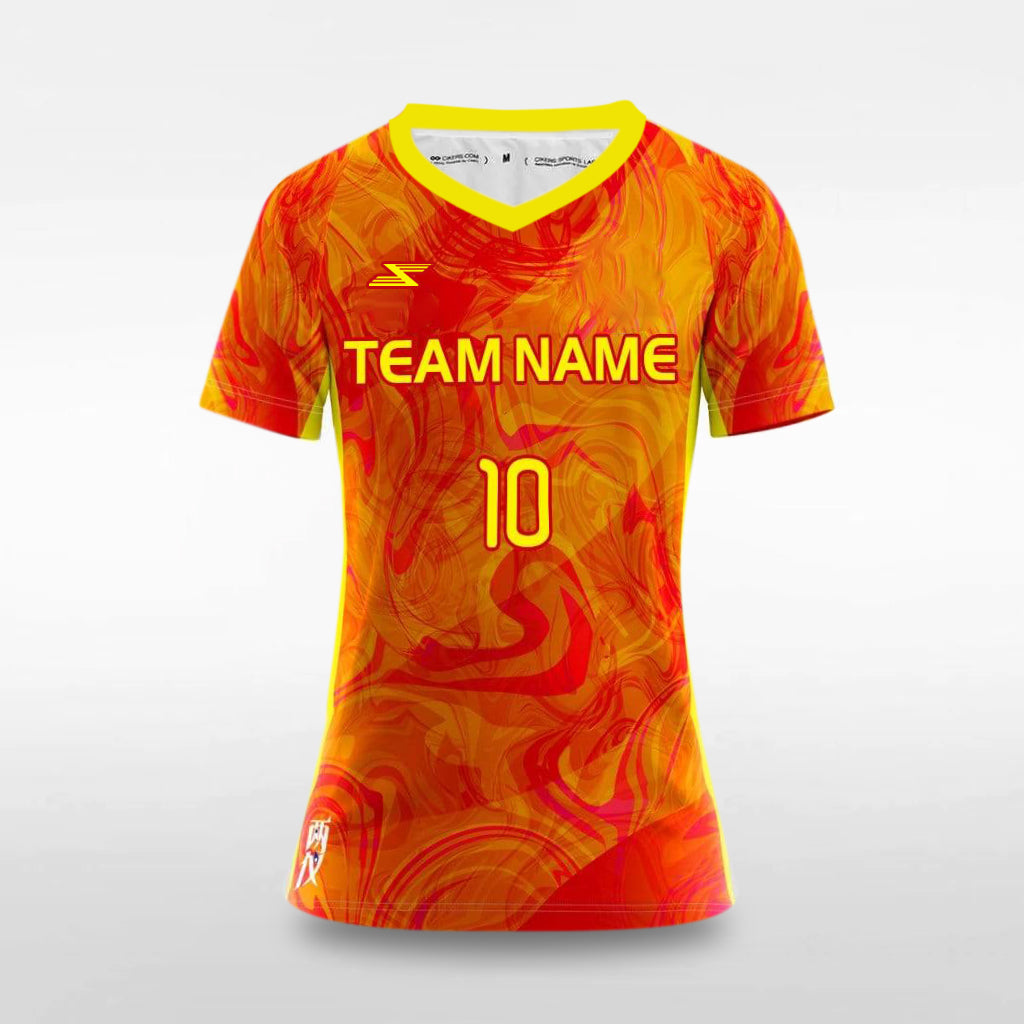 Yin and Yang - Customized Women's Sublimated Football Jersey