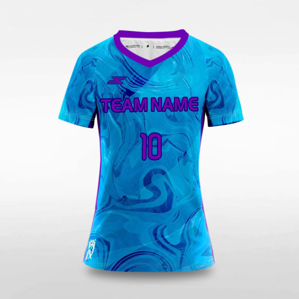Yin and Yang - Customized Women's Sublimated Football Jersey