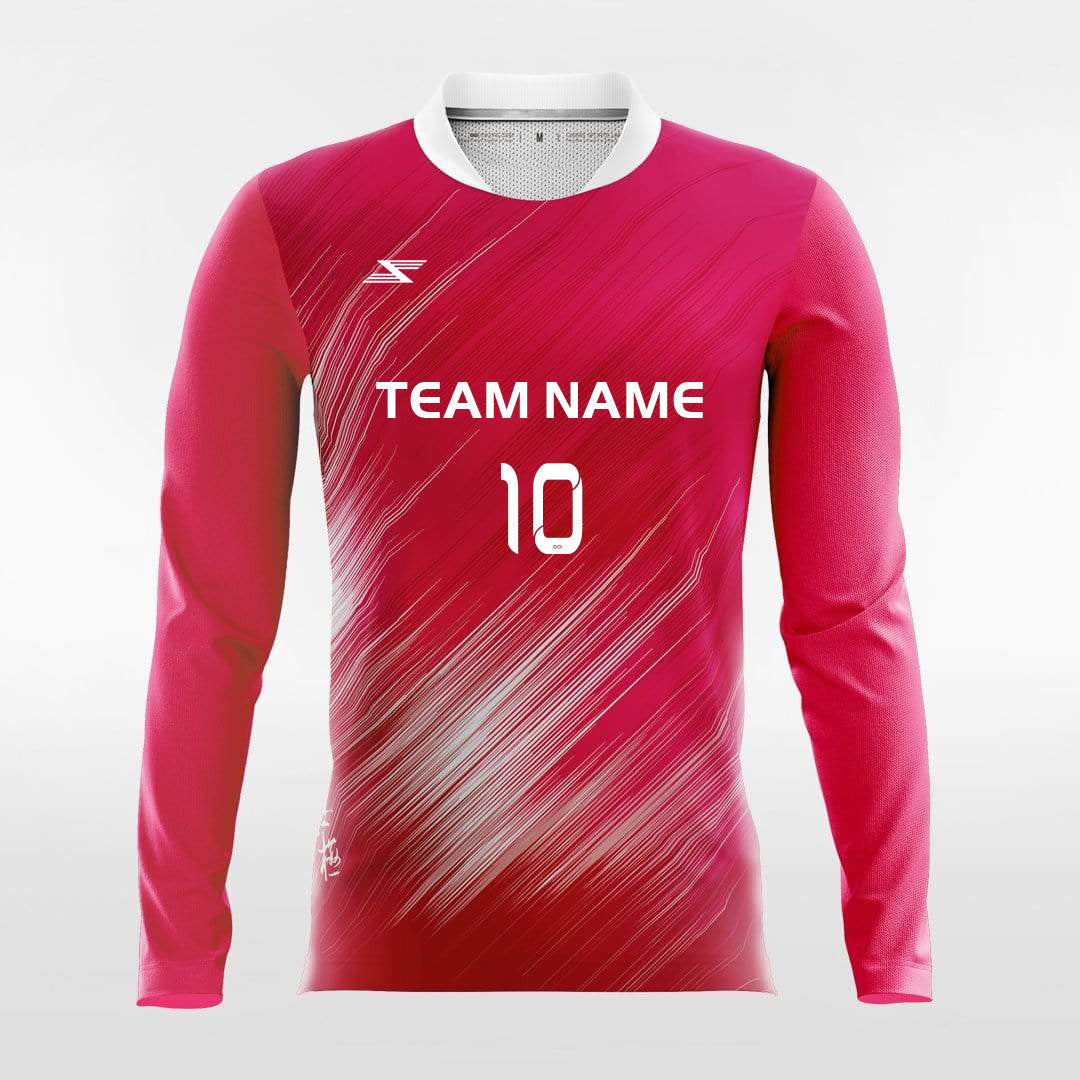 Endless - Customized Men's Sublimated Long Sleeve Football Jersey