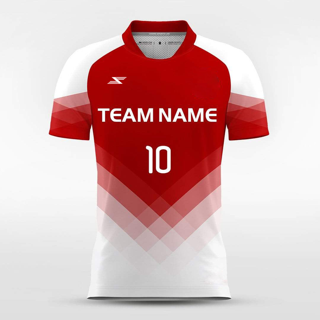 Continent - Customized Men's Sublimated Football Jersey