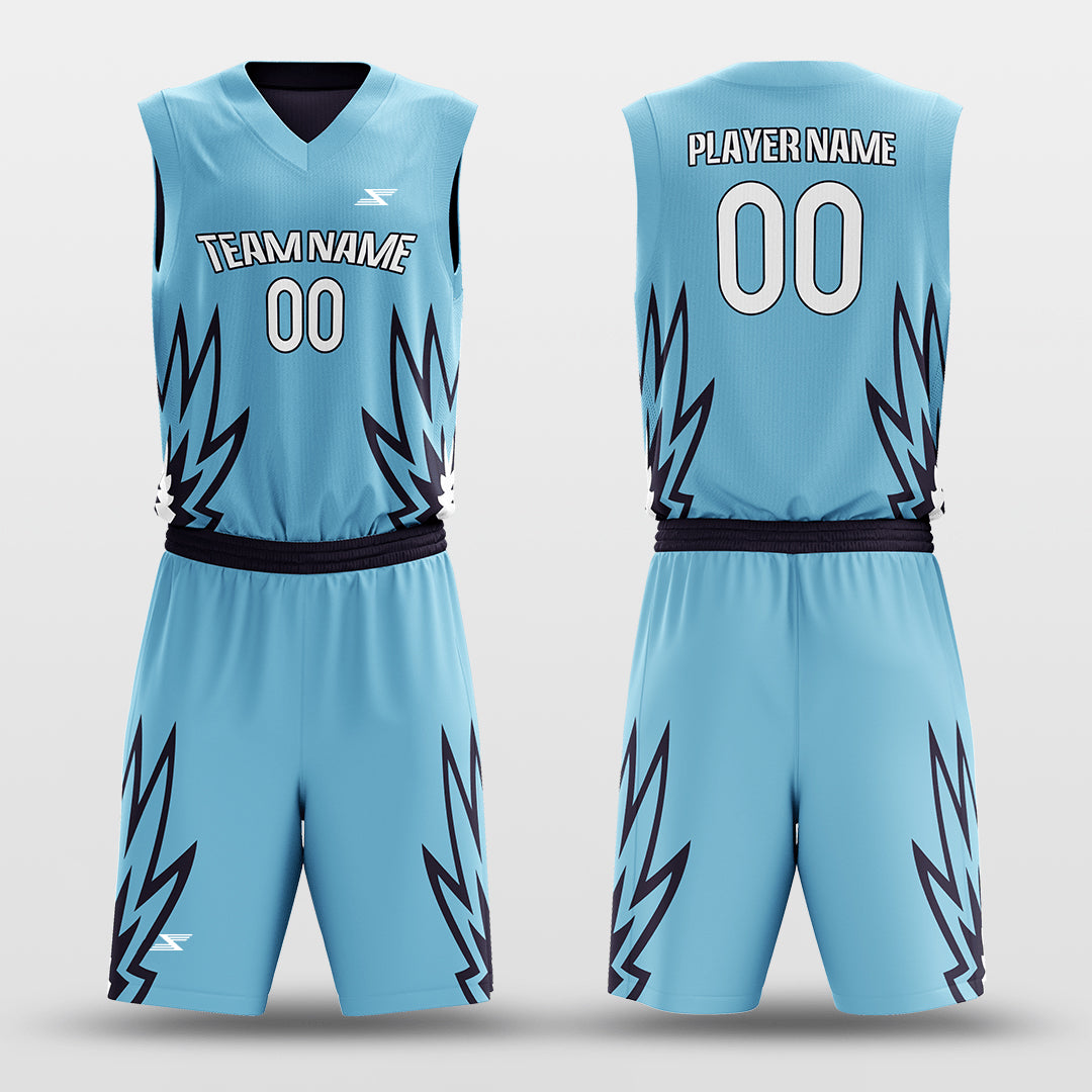 Feather - Customized Reversible Sublimated Basketball Set