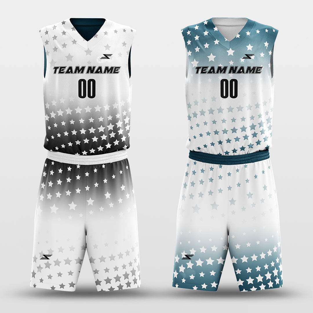 Classic45 - Customized Reversible Sublimated Basketball Set