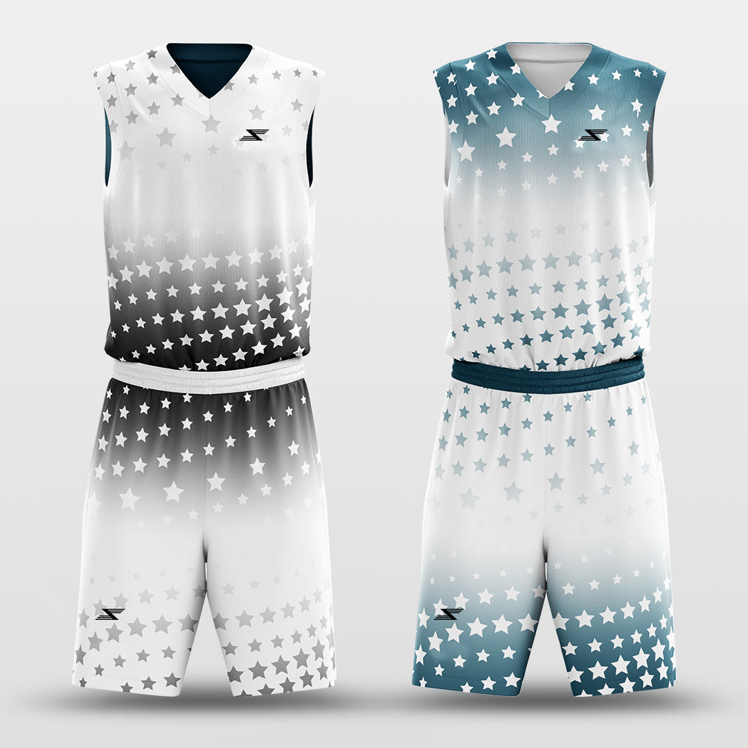 Classic45 - Customized Reversible Sublimated Basketball Set