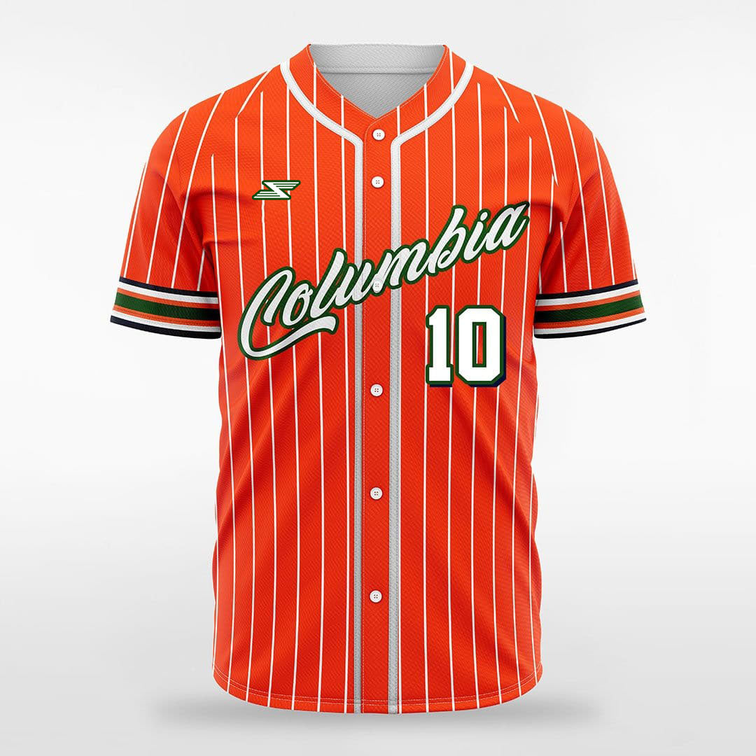 Chivalry - Customized Men's Sublimated Full-Button Baseball Jersey