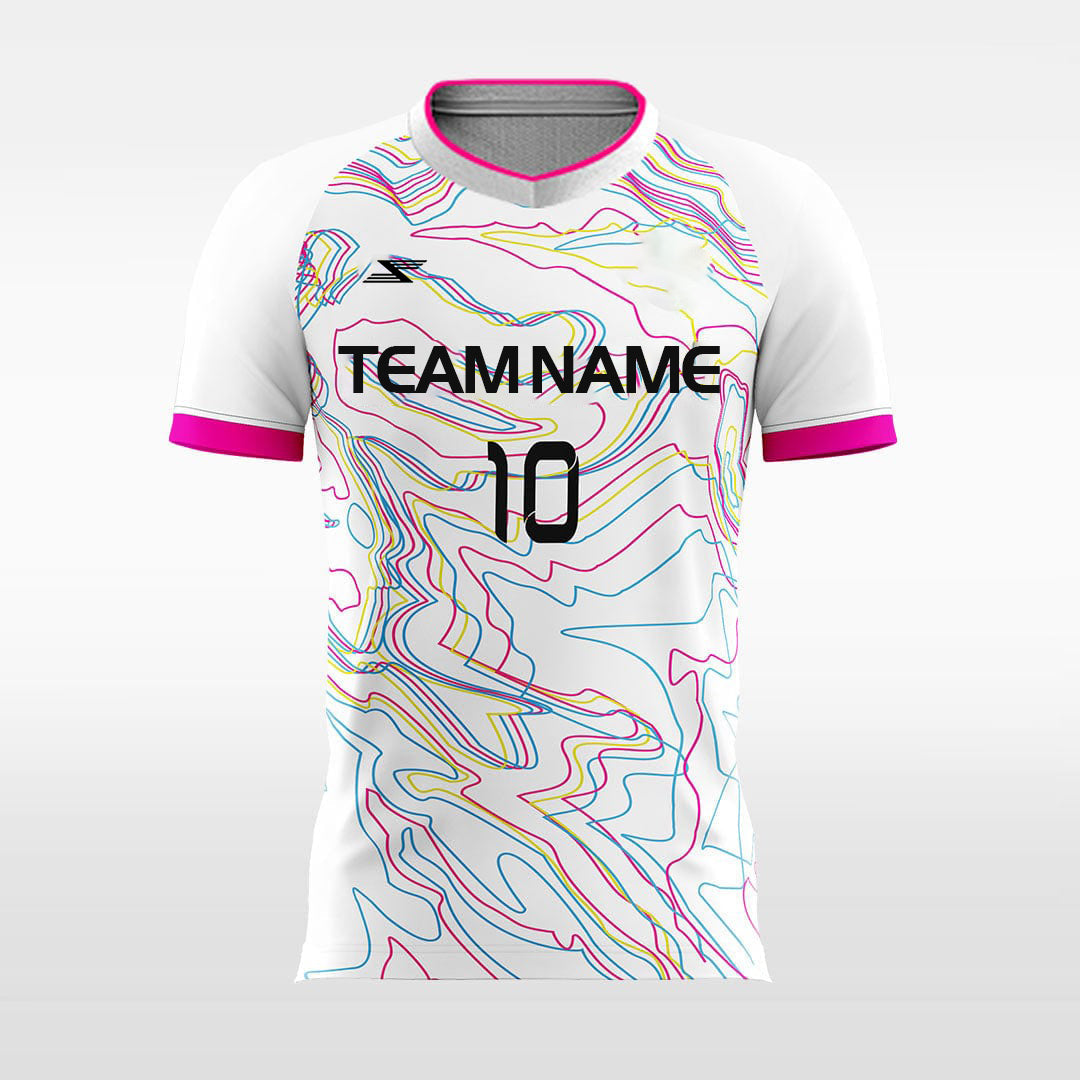 Weightlessness - Customized Men's Sublimated Football Jersey