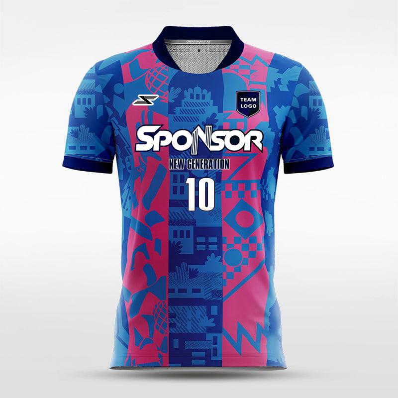 Iberian - Customized Men's Sublimated Football Jersey