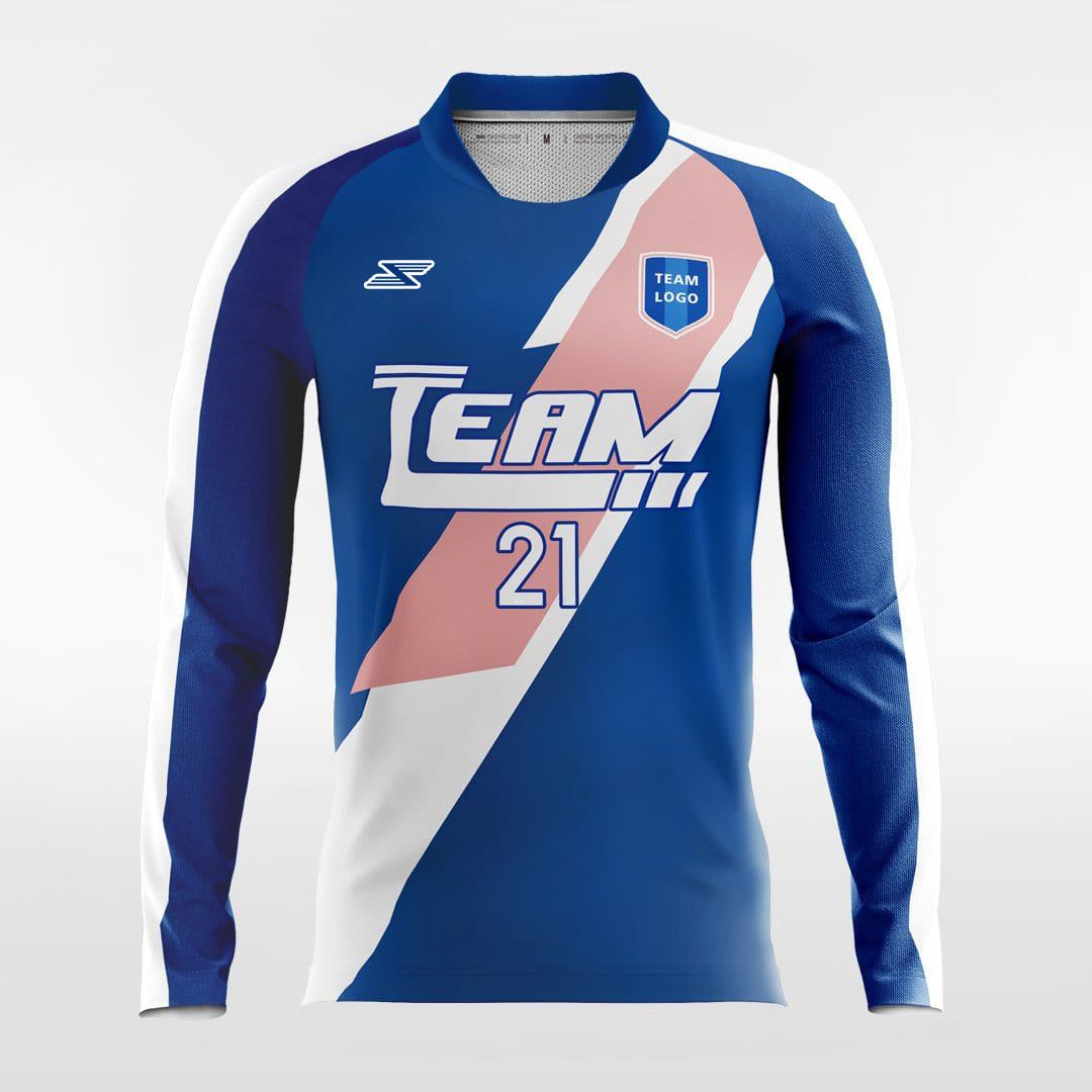 Shadow - Customized Men's Sublimated Long Sleeve Football Jersey