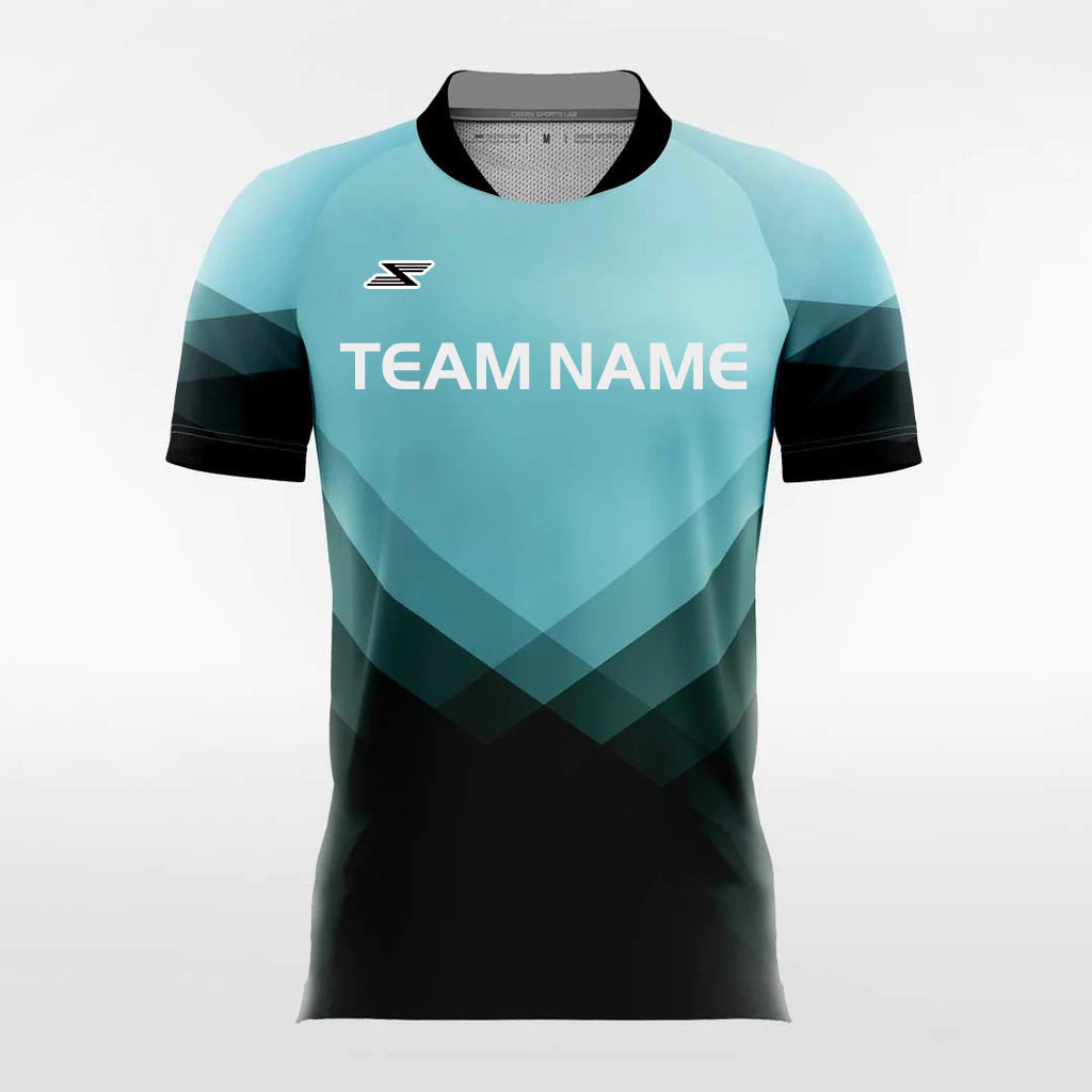Continent - Customized Men's Sublimated Football Jersey
