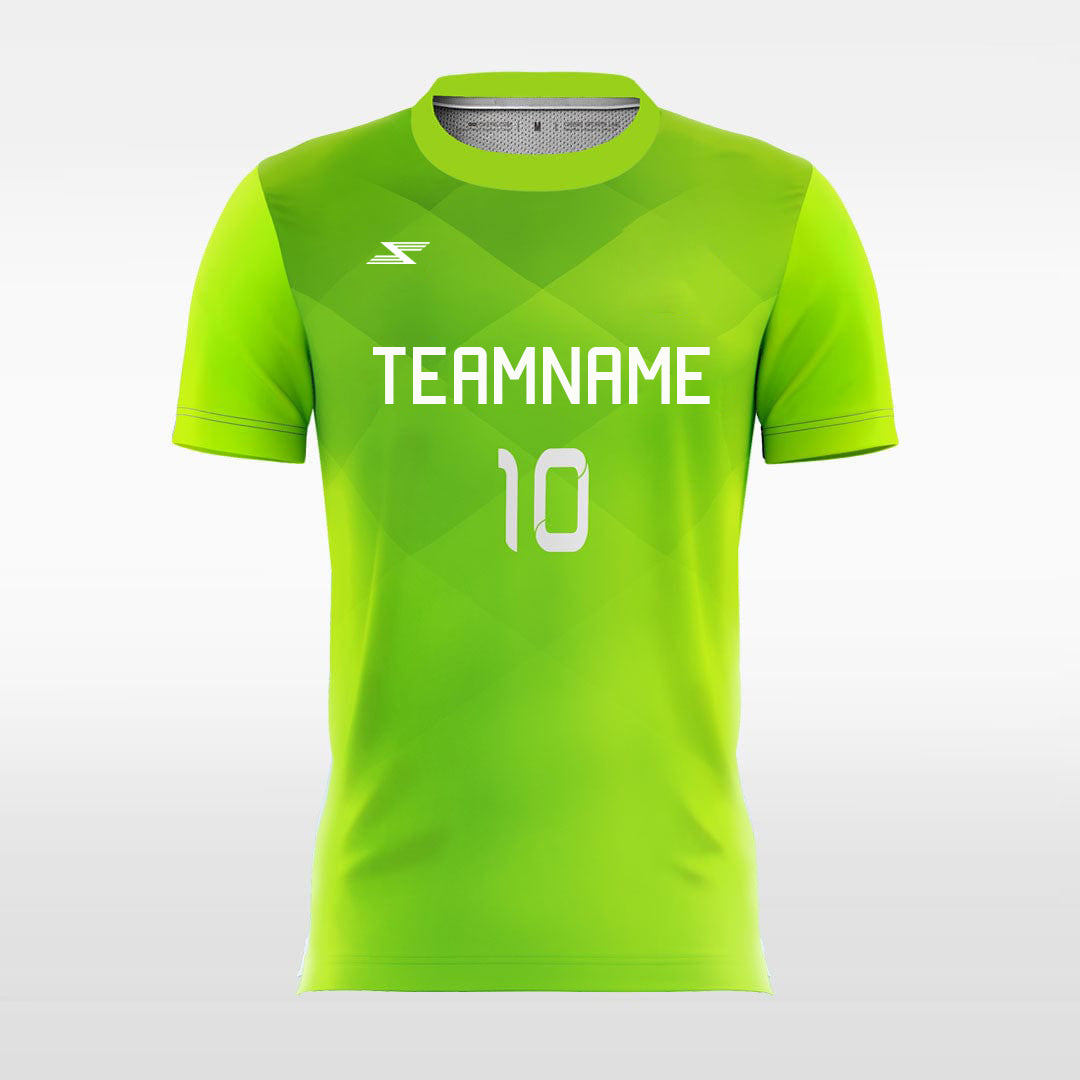 Reflection - Customized Men's Sublimated Football Jersey Fluorescent