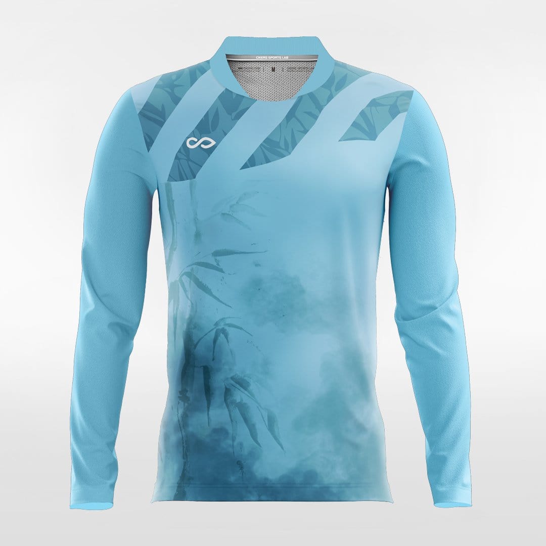 Mist - Customized Men's Sublimated Long Sleeve Football Jersey