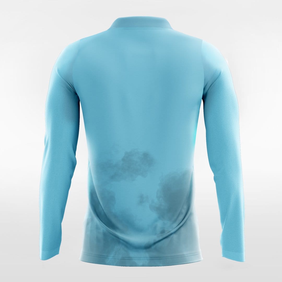 Mist - Customized Men's Sublimated Long Sleeve Football Jersey