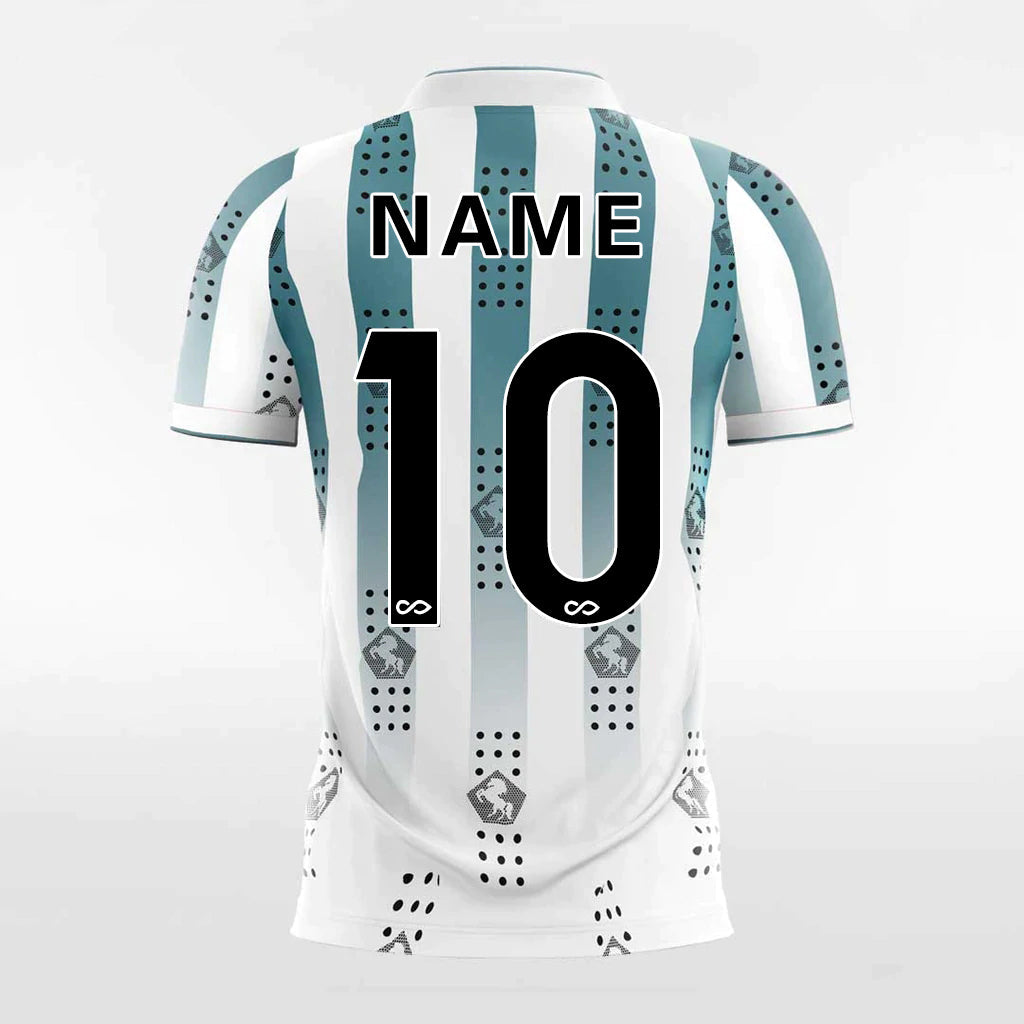 Zebra - Customized Men's Sublimated Football Jersey