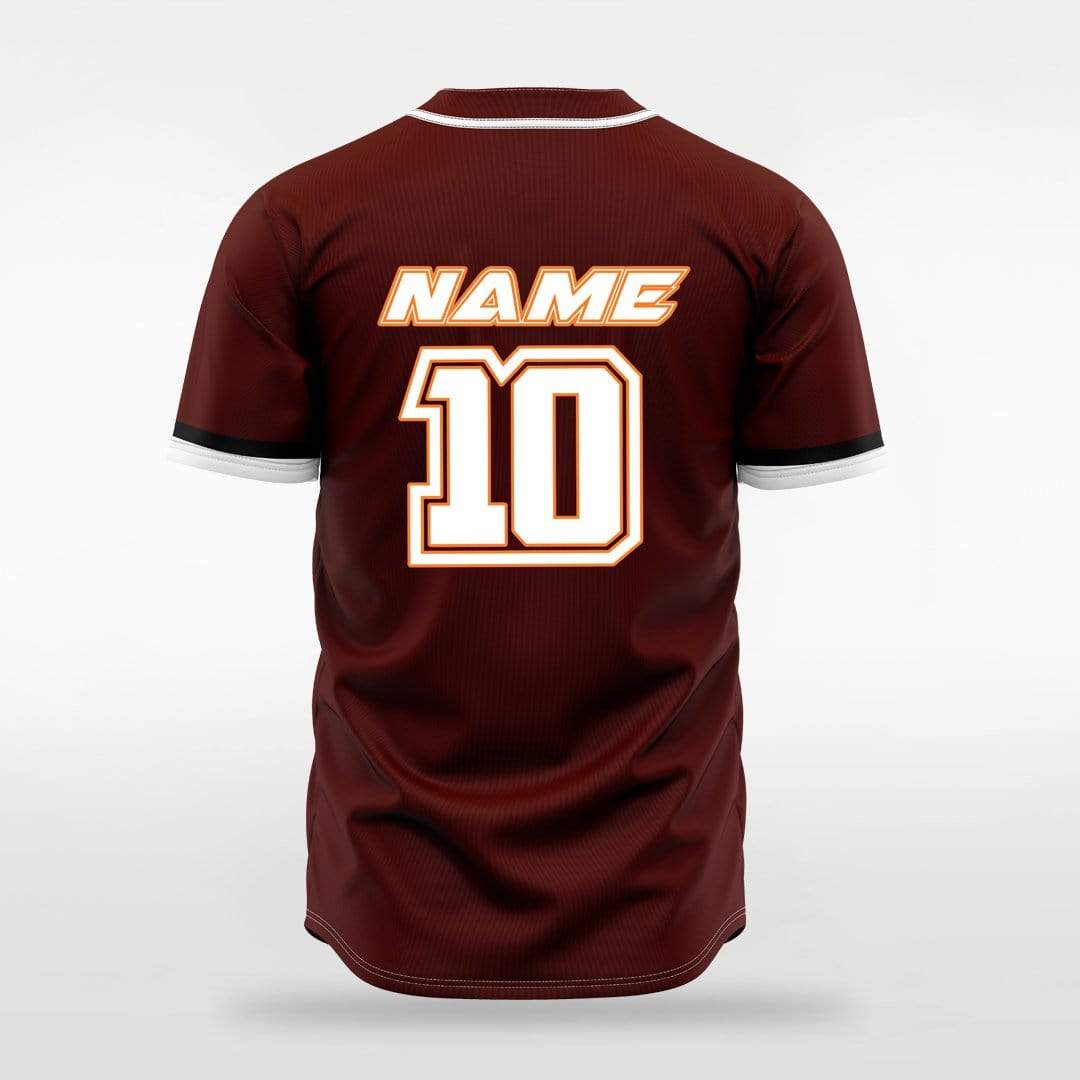 Classic Colors - Customized Men's Sublimated Full-Button Baseball Jersey