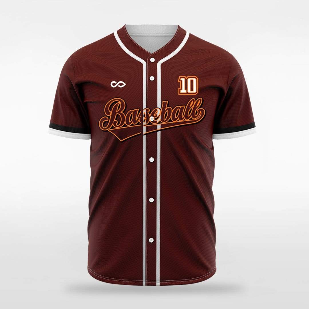Classic Colors - Customized Men's Sublimated Full-Button Baseball Jersey