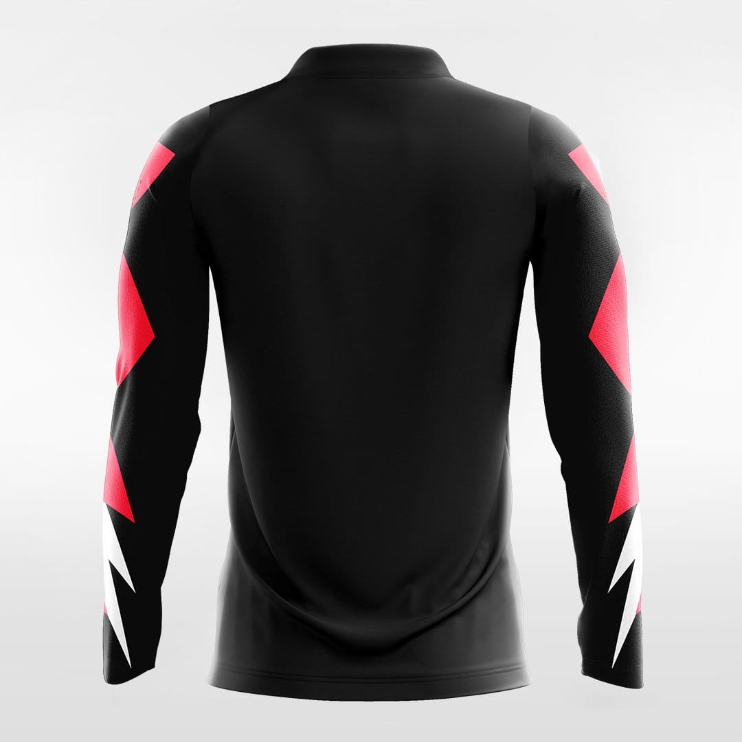 Light and Shadow ¢ñ - Customized Men's Sublimated Long Sleeve Football Jersey