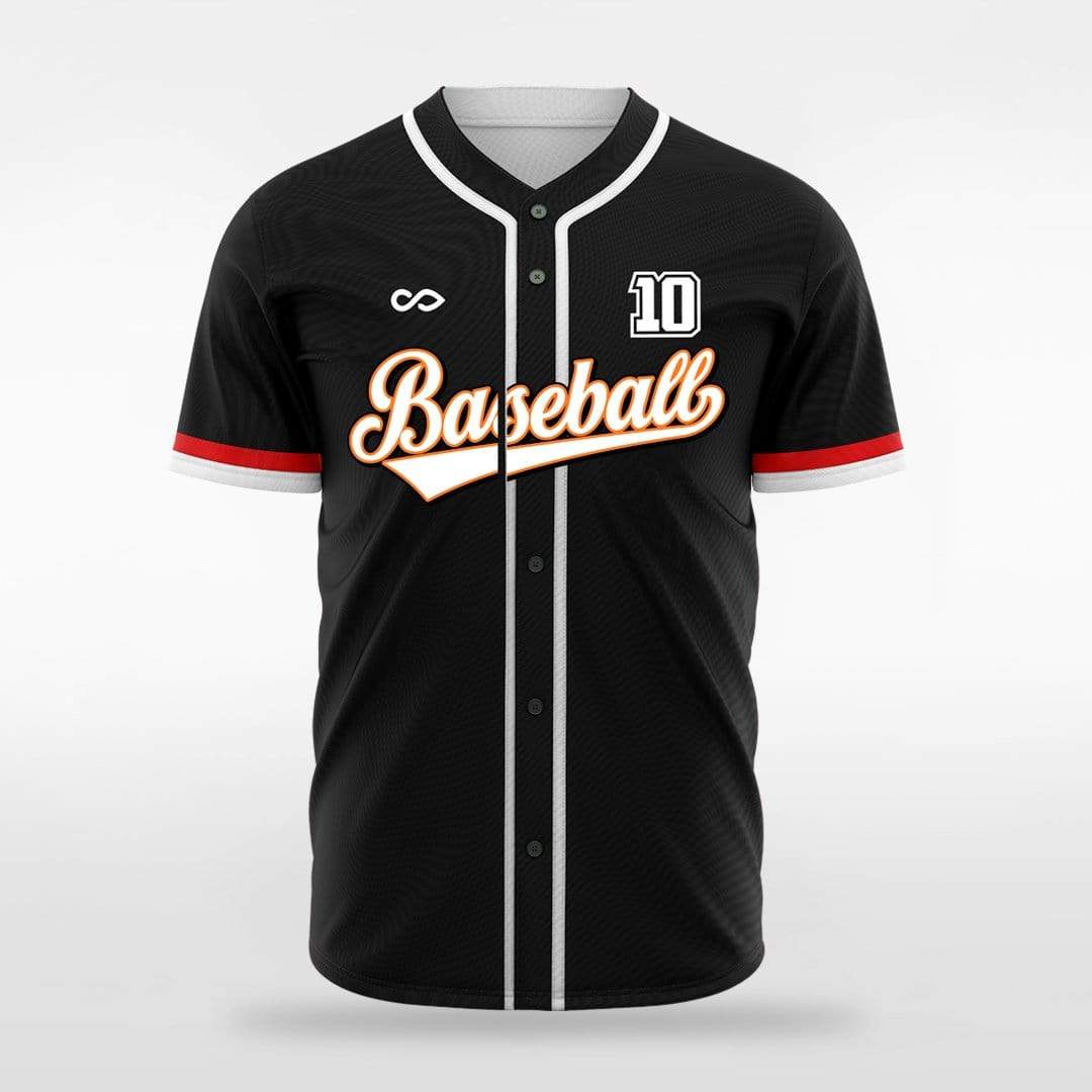 Classic Colors - Customized Men's Sublimated Full-Button Baseball Jersey