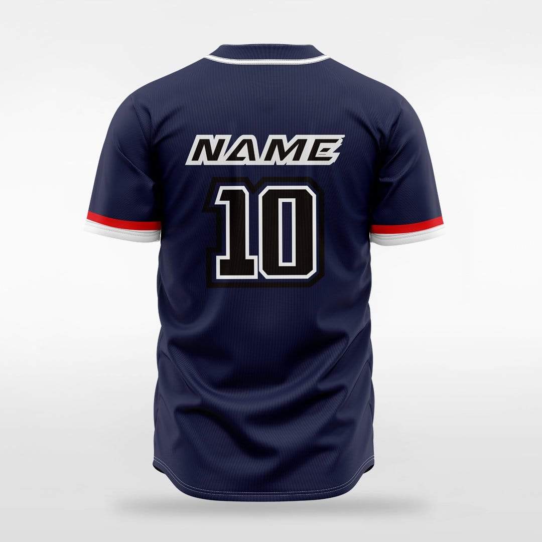 Classic Colors - Customized Men's Sublimated Full-Button Baseball Jersey