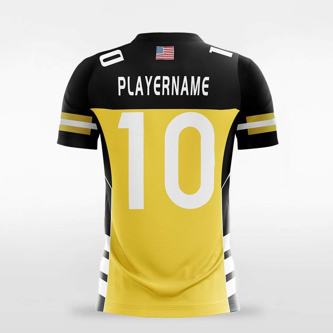 Steel Man - Customized Men's Sublimated Football Jersey