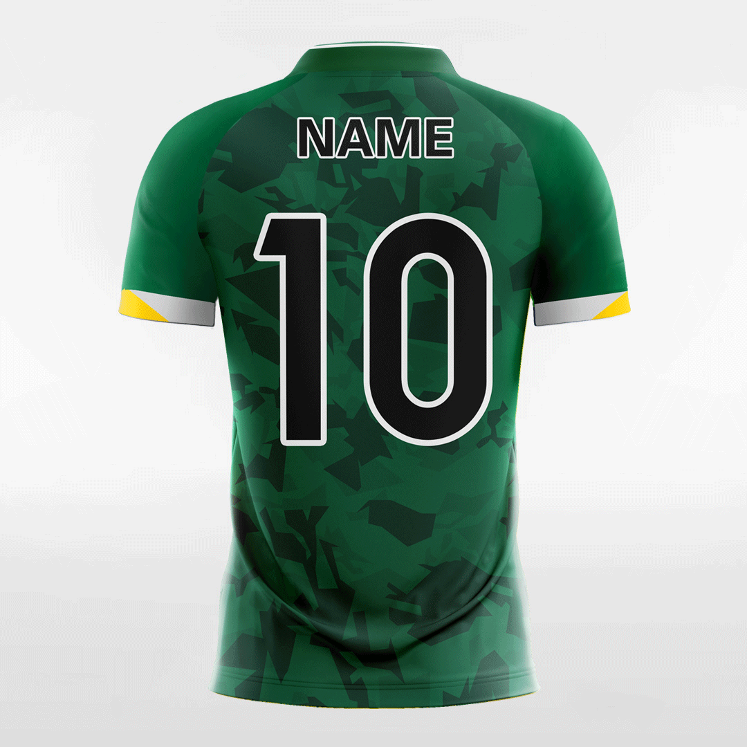 Rainforest - Customized Men's Sublimated Football Jersey
