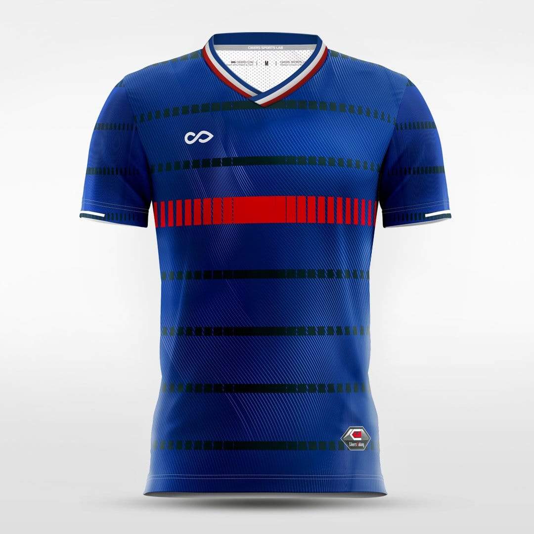 Team France - Customized Men's Sublimated Football Jersey