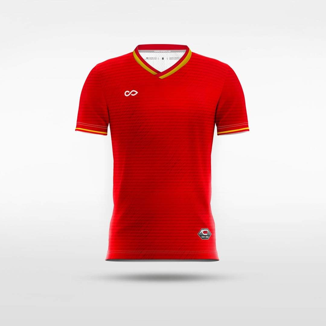 Team Spain - Customized Kid's Sublimated Football Jersey