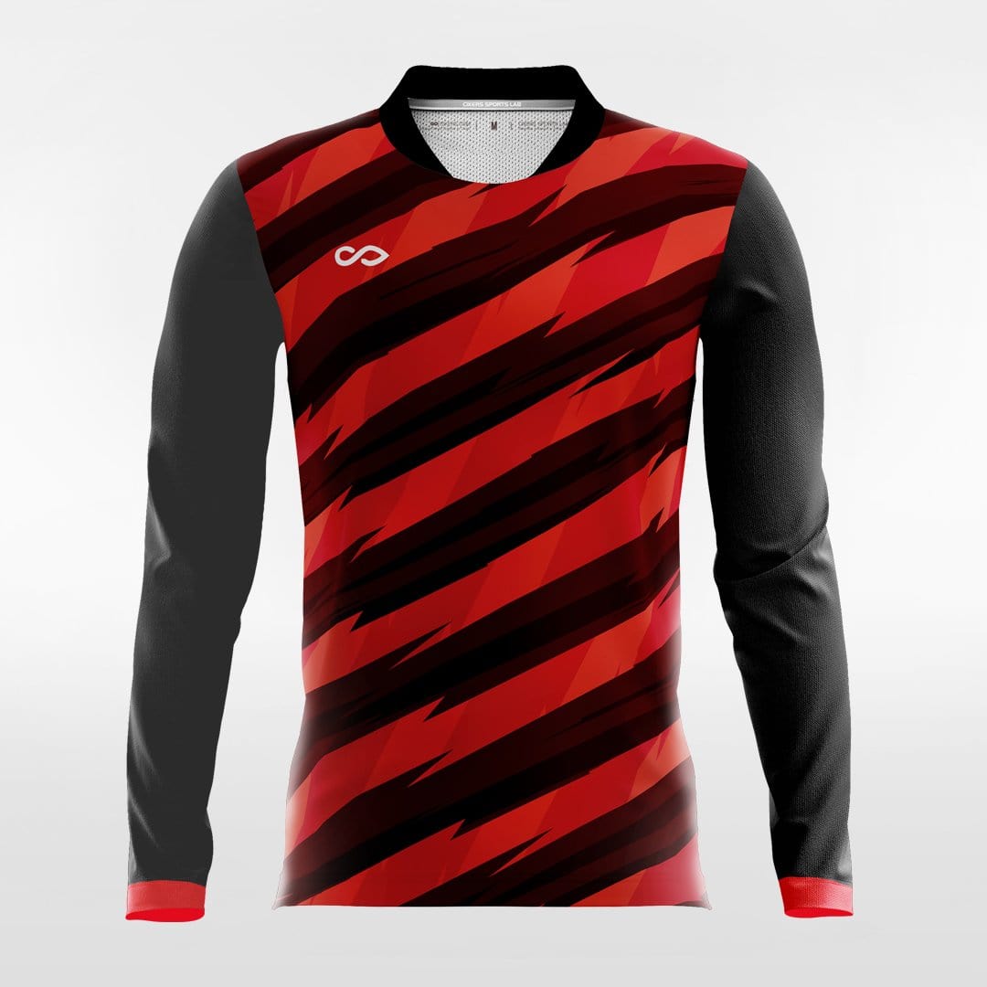 Thorn - Customized Men's Sublimated Long Sleeve Football Jersey