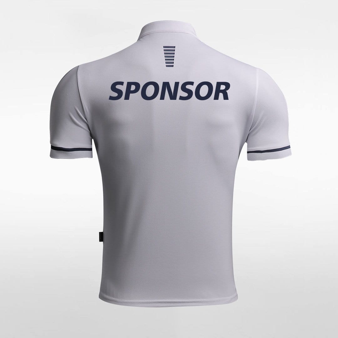 Adult Stand Collar Polo Shirt