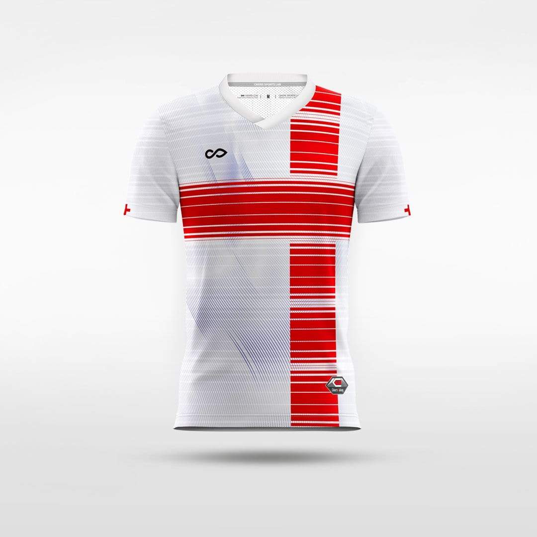 Team England - Customized Kid's Sublimated Football Jersey
