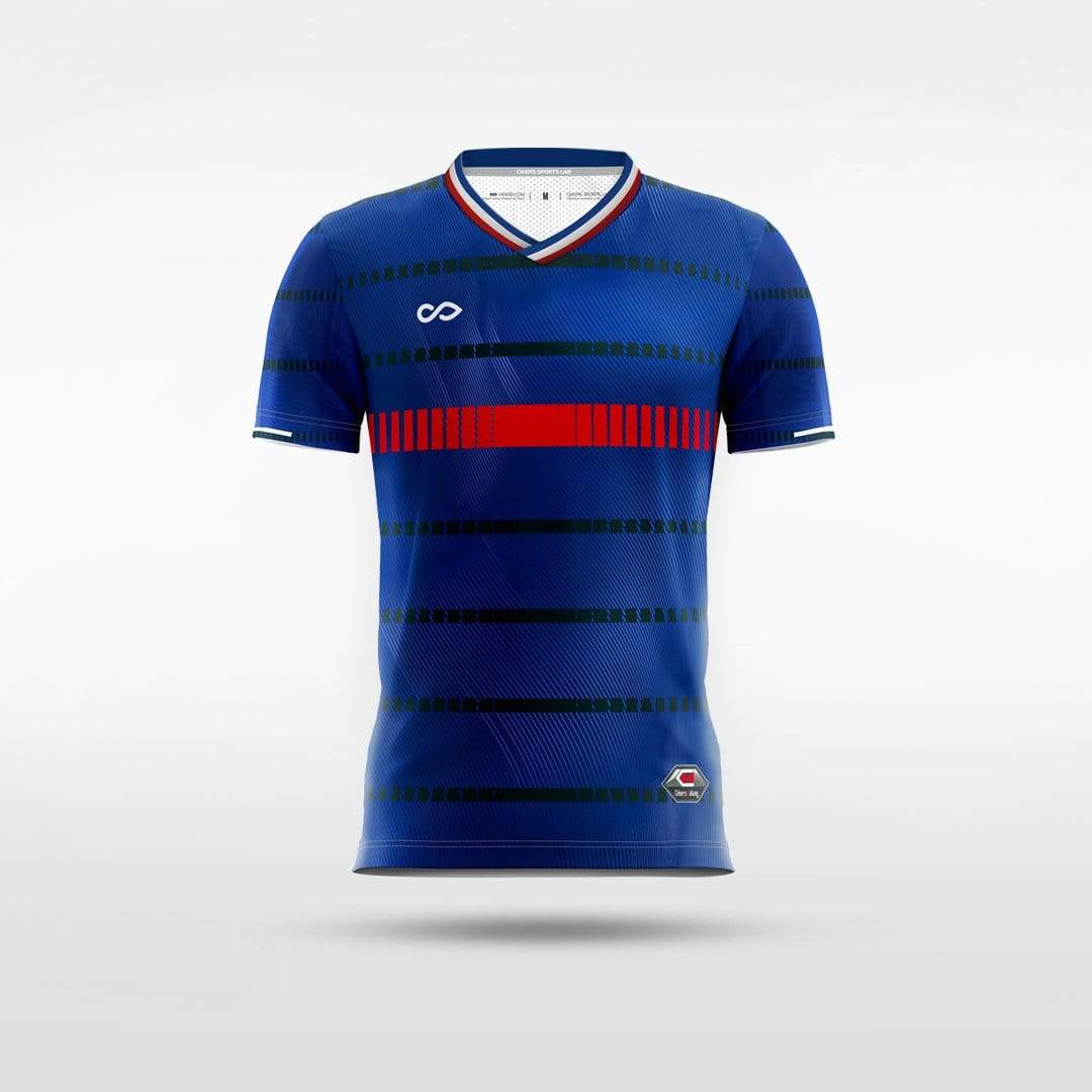 Team France - Customized Kid's Sublimated Football Jersey