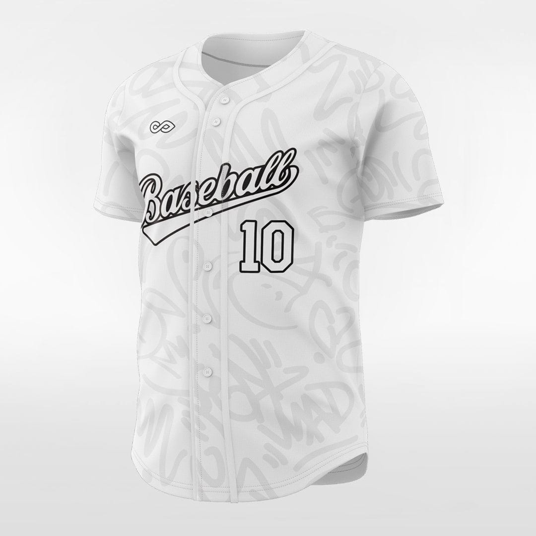 Supermacy - Customized Men's Sublimated Button Down Baseball Jersey