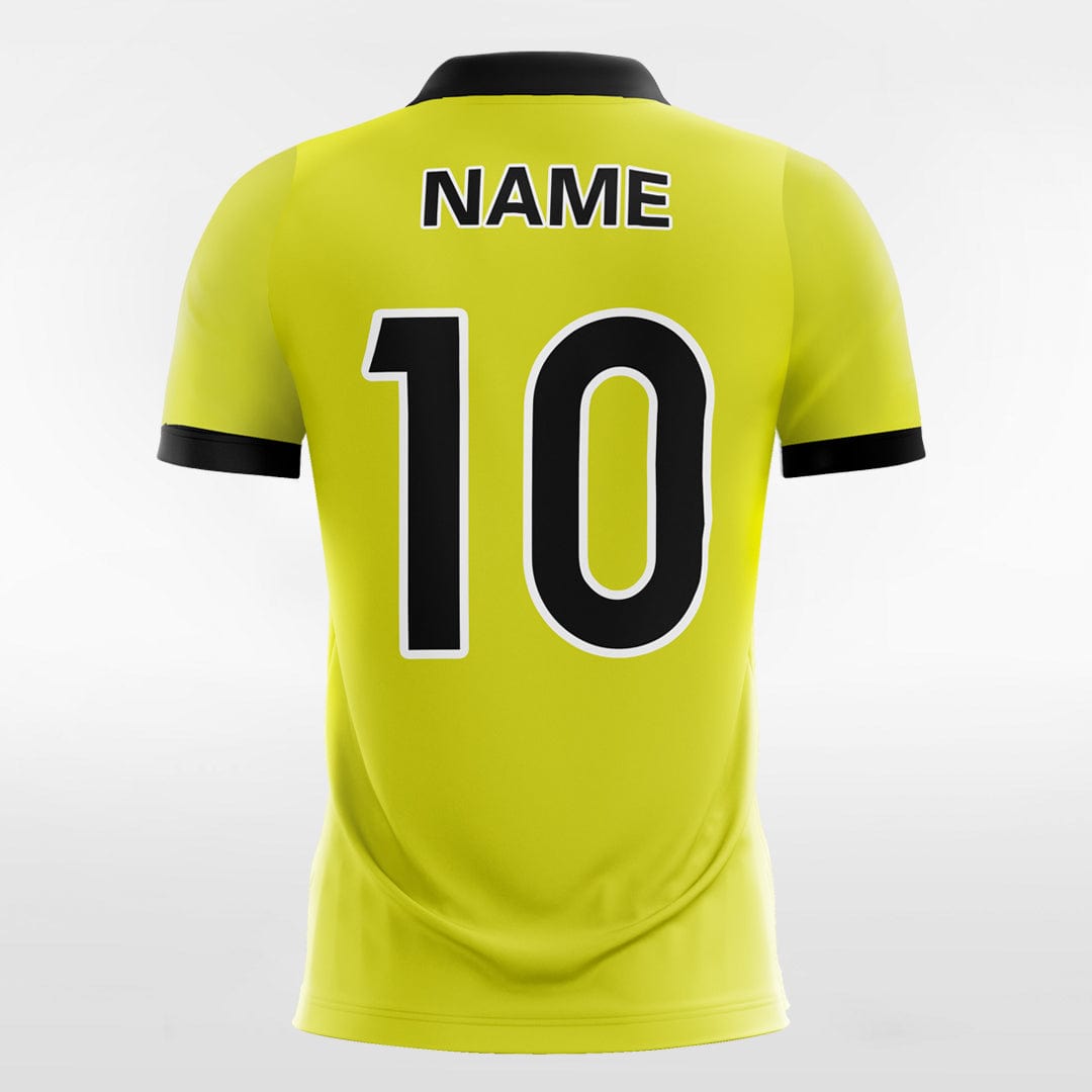 Yellow Sand - Customized Men's Sublimated Football Jersey