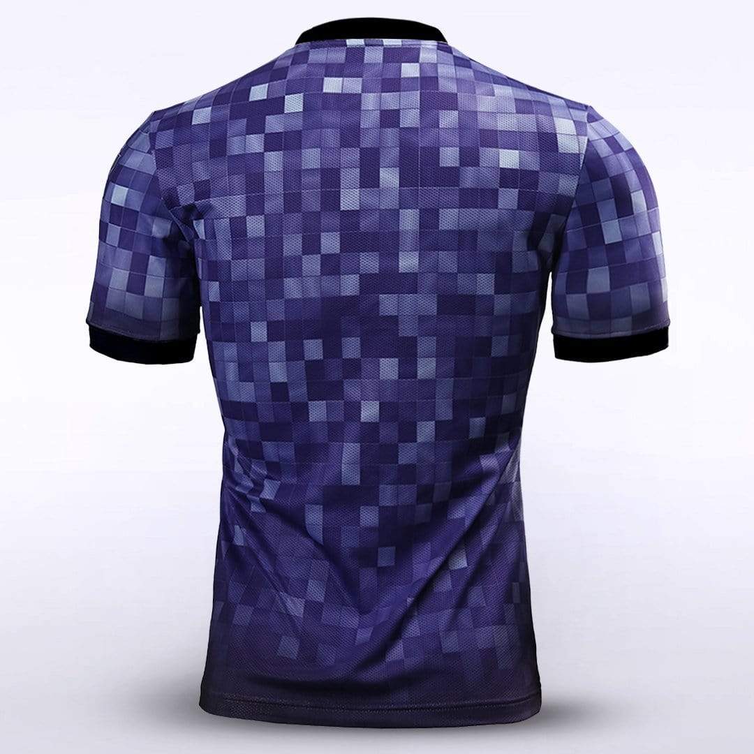 Pixel Mosaic - Customized Men's Sublimated Football Jersey