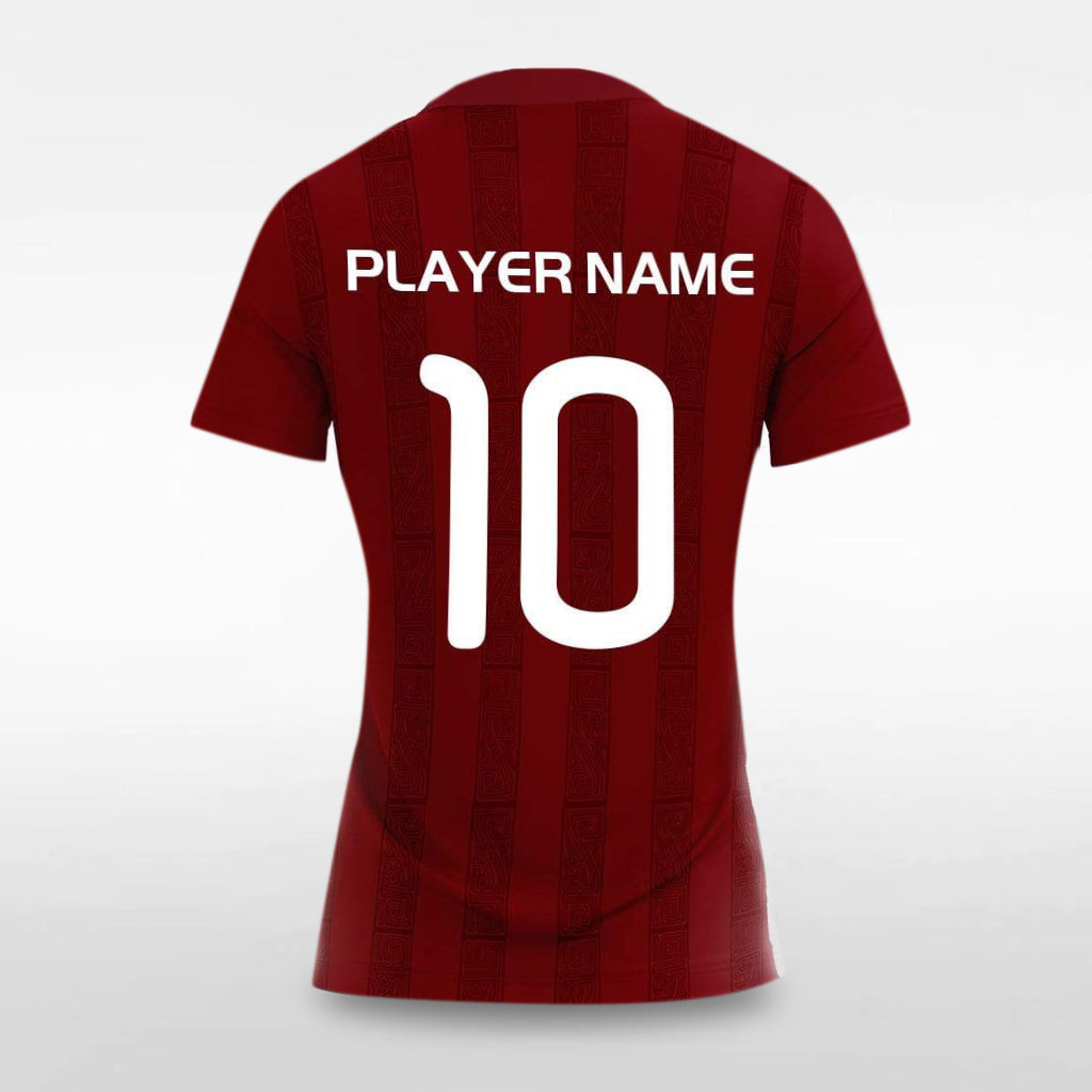 Silk Road - Customized Women's Sublimated Football Jersey