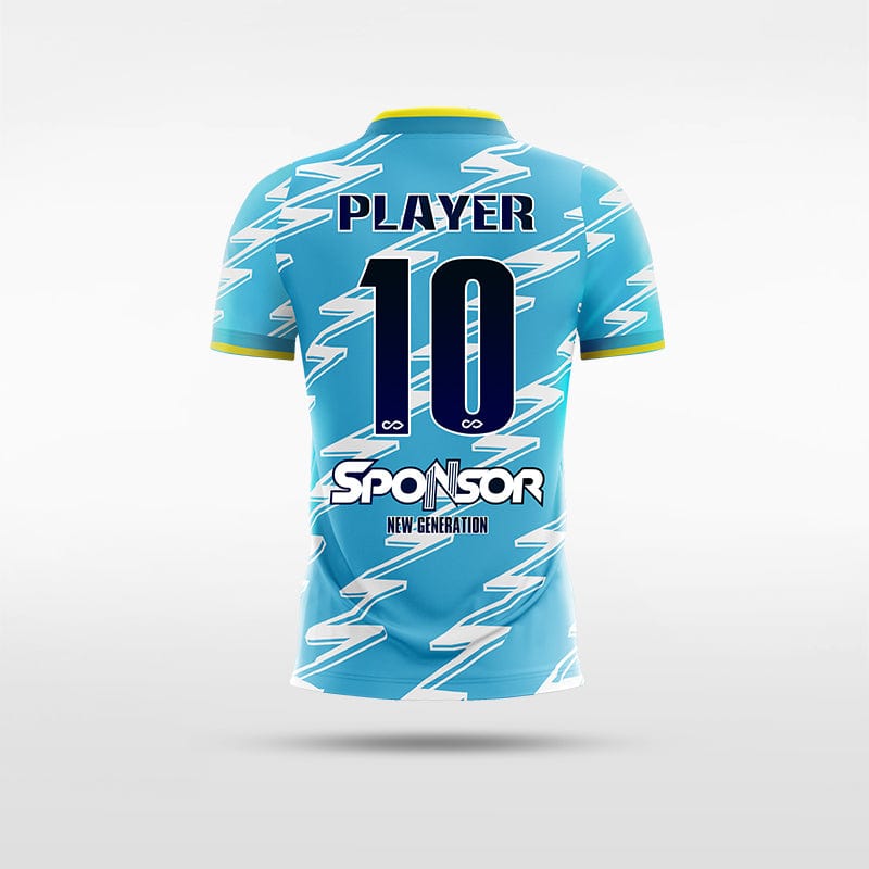 Water Ripple - Customized Kid's Sublimated Football Jersey