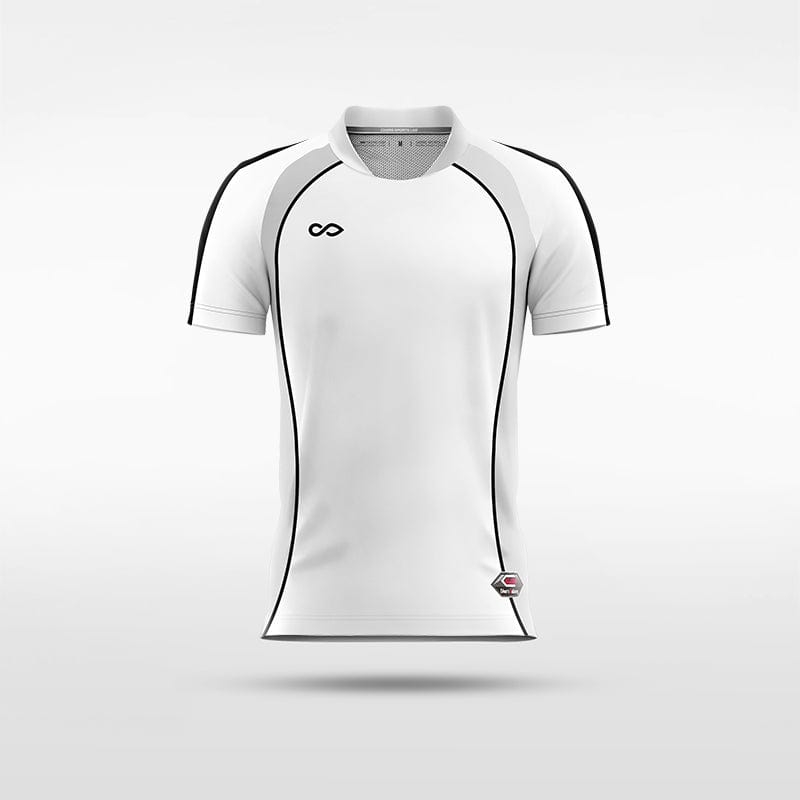 Classic White - Customized Kid's Sublimated Football Jersey