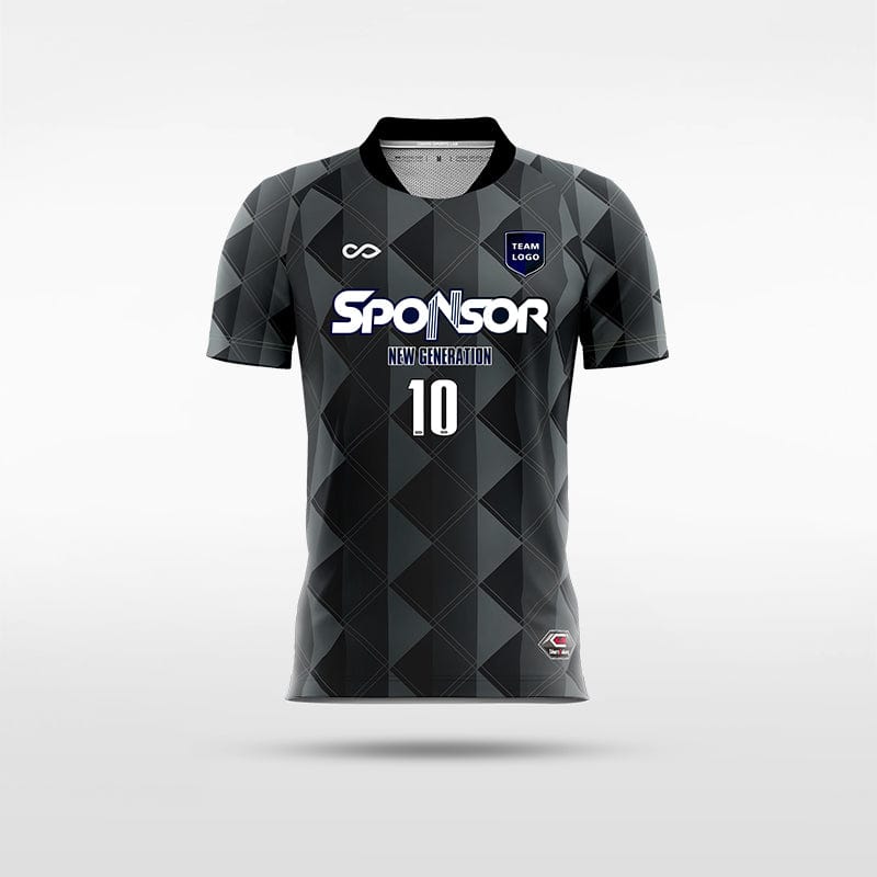 Checkerboard - Customized Kid's Sublimated Football Jersey