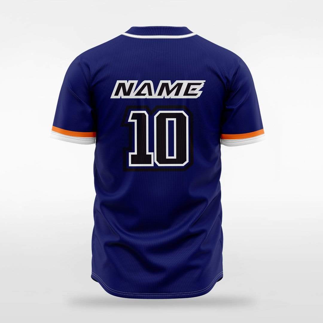 Classic Colors - Customized Men's Sublimated Full-Button Baseball Jersey