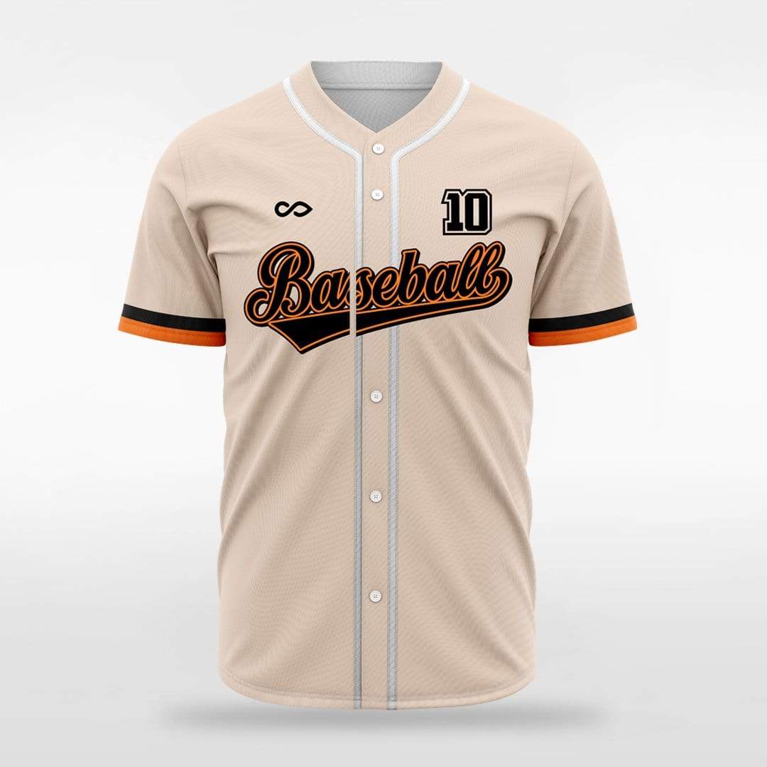 Classic Colors - Customized Men's Sublimated Full-Button Baseball Jersey