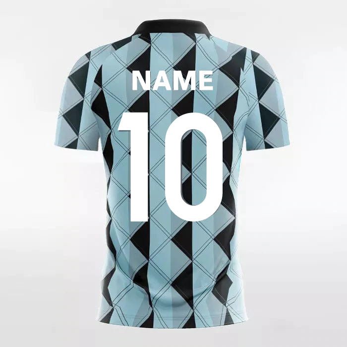 Checkerboard - Customized Men's Sublimated Football Jersey