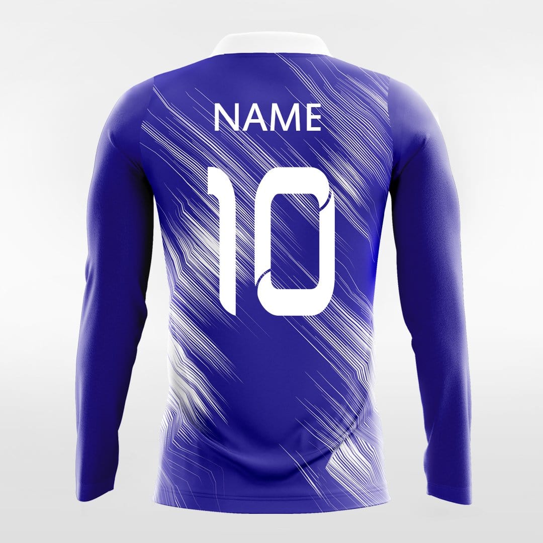 Endless - Customized Men's Sublimated Long Sleeve Football Jersey