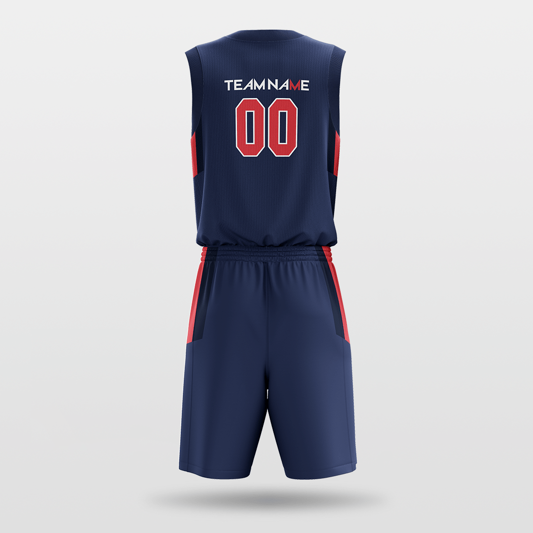 Captain America -Customized Sublimated Basketball Set